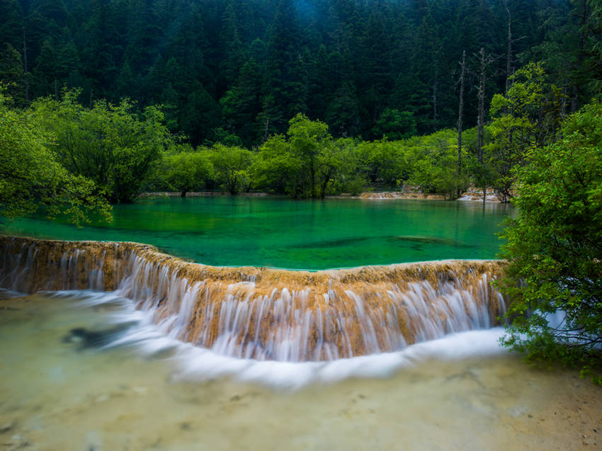 盆景池。黃龍景區(qū)管理局供圖