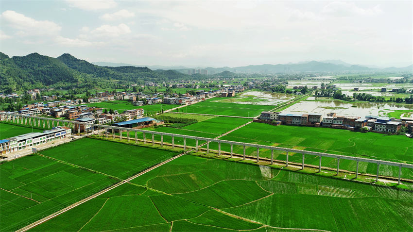 四川省開江縣寶石橋水庫渡槽