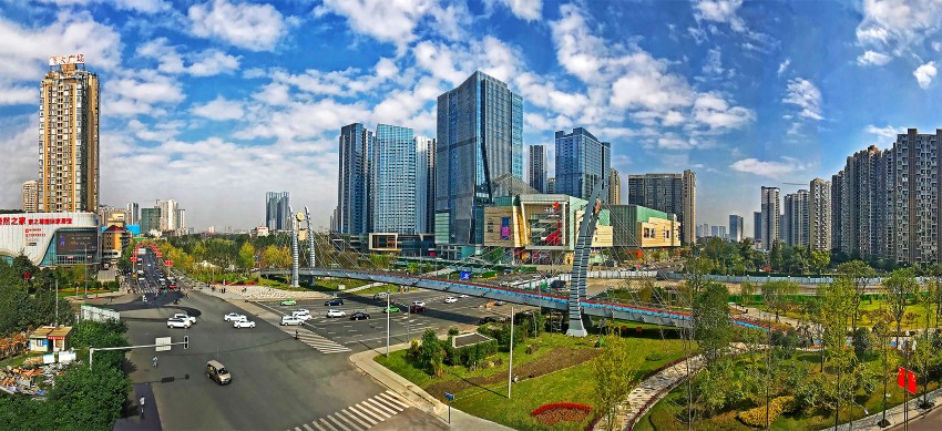 舊貌換新顏，打造共建共享共治向美而生的公園城市幸福美好家園。成都市委編辦供圖