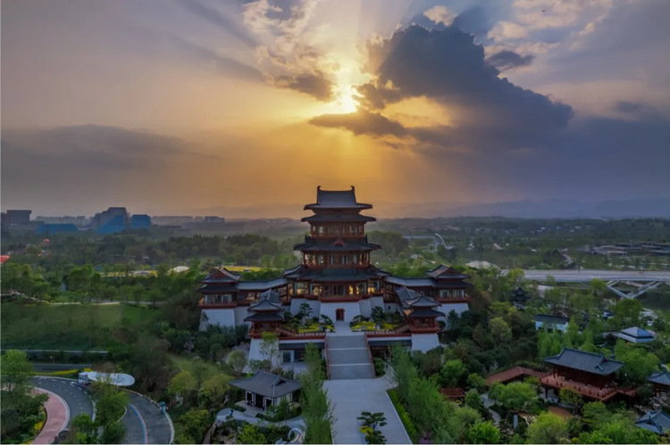 成都世界園藝博覽會主會場。成都市文廣旅局供圖